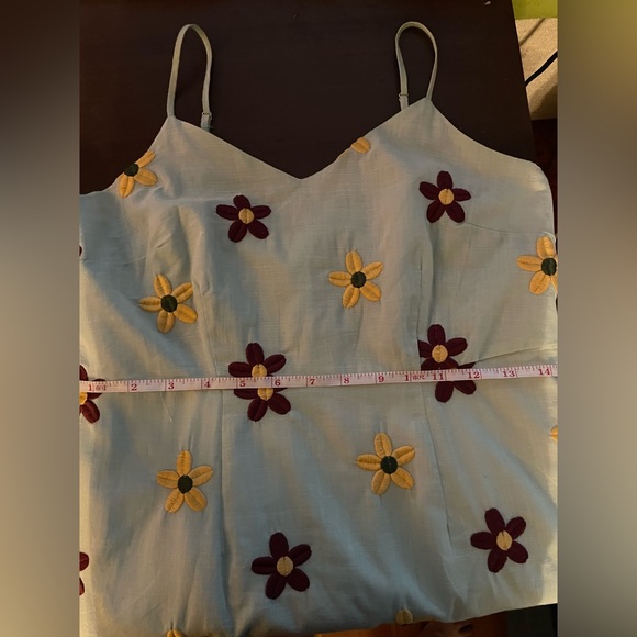 EUC SHIEN 2X Mod Floral Dress / Embroidered/ Y2K / Excellent Condition ๐๐๐ค - Picture 6 of 8